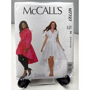 McCalls M7727 Misses Dress Sewing Pattern Size 8 10 12 14 16 Uncut Khaliah Ali D